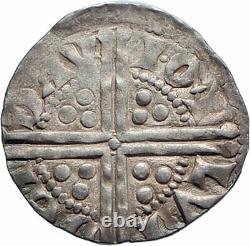 1250AD ENGLAND Great Britain UK King HENRY III Silver Hammered Penny Coin i74882