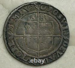 1589 Great Britain 6 Pence Elizabeth I