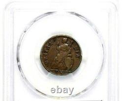 1672 Great Britain 1/4 Penny, Farthing, PCGS VF 30, S-3394