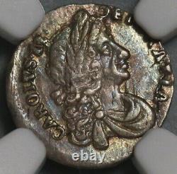 1679 NGC MS 64 Charles II Penny Great Britain Silver Coin POP 1/0 (20101103C)