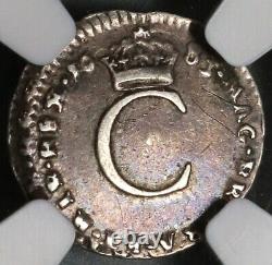 1683 NGC VF 30 Charles II Penny Mint Error Great Britain Silver Coin (19123101C)