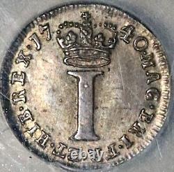 1740 NGC MS 63 George II Great Britain Maundy Set 4 Silver Coins (23020504C)