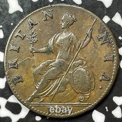 1743 Great Britain 1/2 Penny Lot#JM5887 Nice