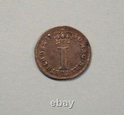 1750 Great Britain Silver 1 Penny Maundy King George II United Kingdom English
