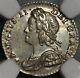 1754 Ngc Ms 63 George Ii Penny Pence Great Britain Silver Coin Pop 3/0 22080302c