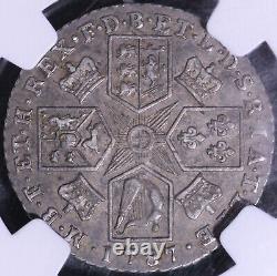 1787 Great Britain 1 Shilling NGC XF45 / Hearts and Stops / KM#607.2, Sp#3746