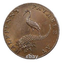 1792 GB Warwickshire BIRMINGHAM MINING Conder Token Halfpenny