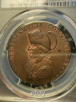 1794 Great Britain Conder Token 1 Penny PCGS MS63 BN Lot#G915 DH-4 Suffolk