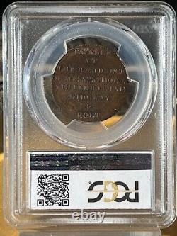 1794 Great Britain DH-393 Middlesex 1/2 Penny Condor Token PCGS MS63 RB