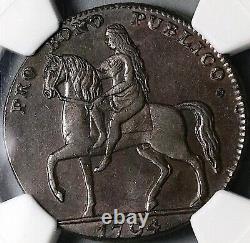 1794 NGC AU 58 Lady Godiva Conder Coventry 1/2 Penny DH 249 Rare Token 17041105D