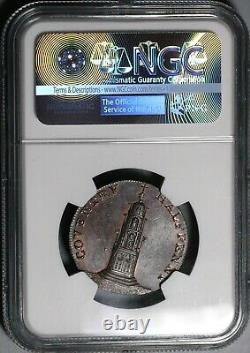 1794 NGC AU 58 Lady Godiva Conder Coventry 1/2 Penny DH 249 Rare Token 17041105D