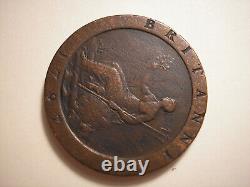 1797 English Penny, King George III, KM# 618, Great Britain