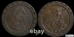 1797 Great Britain Cartwheel Twopence, 2P, Almost Uncirculated Condition, C7272