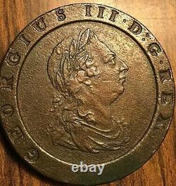 1797 Great Britain George III Cartwheel Twopence Coin