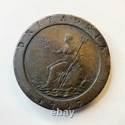 1797 Great Britain Penny, George III, Cartwheel Copper Coin