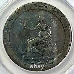 1797 One Penny 1P Great Britain United Kingdom UK ANACS EF 40
