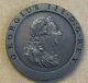1797 Uk Great Britain George 111 Cartwheel Penny Coin