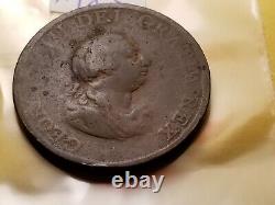 1799 Great Britain Penny Coin IDm85