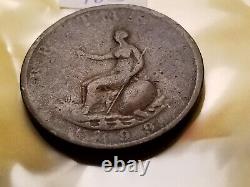1799 Great Britain Penny Coin IDm85