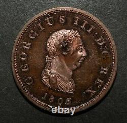 1806 Proof Half Penny. Soho