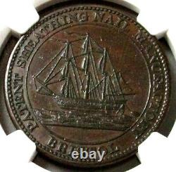 1811 Great Britain Penny Bristol-samuel Guppy Ngc Au 58 Bn W-505