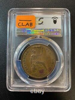 1831 Great Britain Penny Pcgs Au-53 William IV One Penny Certified Slab 1d