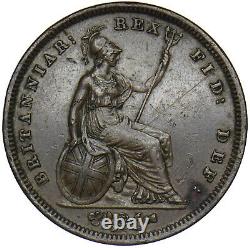 1831 Penny William IV British Copper Coin Nice