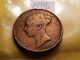 1838 Great Britain Half Penny Coin Idm116