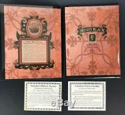 1840 Penny Black Worlds First Stamp Collection Set