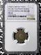 (1844) G. B. Victoria Model 1/2 Penny Token Ngc Ms62 Lot#g7770 Km#x8a