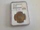 1844 Great Britain Penny Ngc Au 58 Brown