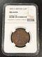 1853 Ms64 Bn Great Britain 1/2 Penny Ngc Unc Km 726 Nice Coin