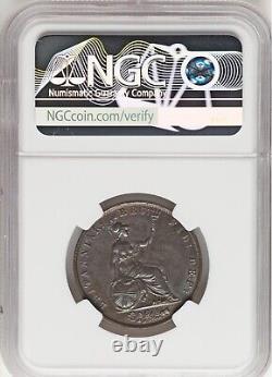 1854 Great Britain 1/2p Half Penny NGC MS62+ BN PQ WITH CLAIMS TO CHOICE