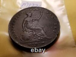 1854 Great Britain One Penny Coin IDm122
