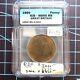 1860 Great Britain Penny Ms 65 Rb Rare Double Die Obverse