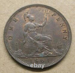 1861 Great Britain Penny Take a Look