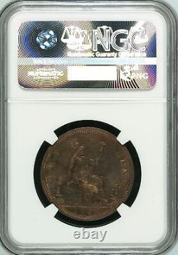 1862-Great Britain Penny-Victoria Red Brown (MS 63-NGC)