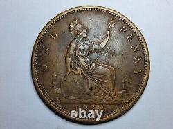 1866. Victoria. GREAT BRITAIN. One Penny? Die Crack And Doubling