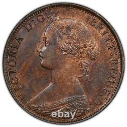 1873 1/2d Great Britain Half Penny S-3956 Pcgs Ms64bn #42757547 Huge Eye Appeal