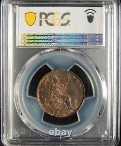 1873 1/2d Great Britain Half Penny S-3956 Pcgs Ms64bn #42757547 Huge Eye Appeal