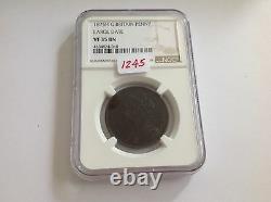 1875H Great Britain Penny Large Date NGC VF 35 Brown