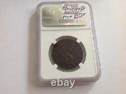 1875H Great Britain Penny Large Date NGC VF 35 Brown