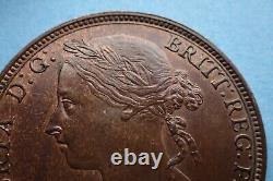 1884, One Penny, Victoria, Very Nice, as shown