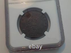 1885 Great Britain Penny NGC MS 62 Brown