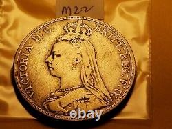 1892 Great Britain Crown Silver Coin IDm22