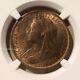 1896 Great Britain One Penny Ngc Ms 64 Rb Bronze 14 In Higher Grades