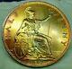 1897 1/2 Penny Great Britain (high Seas, Ddo Crown) Bronze Km# 789 Taking Offers