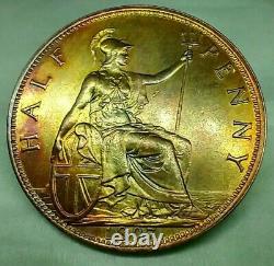 1897 1/2 Penny Great Britain (High Seas, DDO Crown) Bronze Km# 789 Taking offers