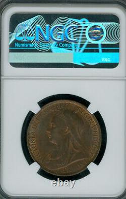 1899 Great Britain Penny Ngc Ms63 Bn Pq Mac Exfs Exceptional 1st Strike