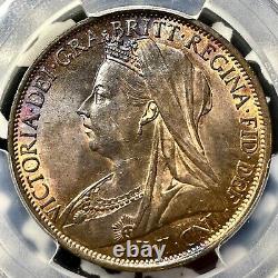1900 Great Britain 1 Penny PCGS MS64RB Lot#G4472 Choice UNC! S-3961